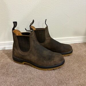 Women’s Brown Leather Chelsea Boots